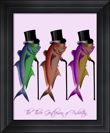 Framed Gentleman of Fisherton Print