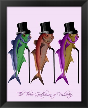 Framed Gentleman of Fisherton Print