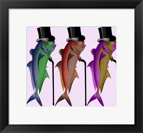 Framed Gentleman of Fisherton Print