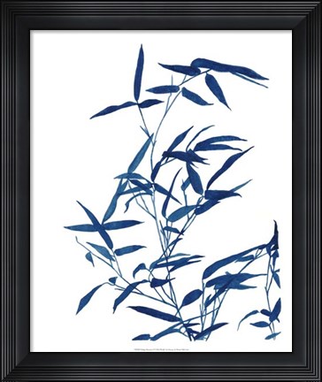 Framed Indigo Botanica I Print