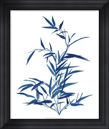 Framed Indigo Botanica II Print