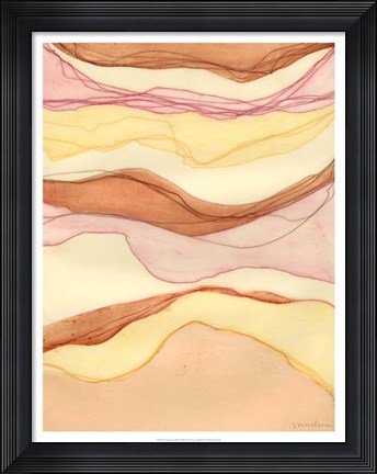 Framed Canyon Cascade II Print