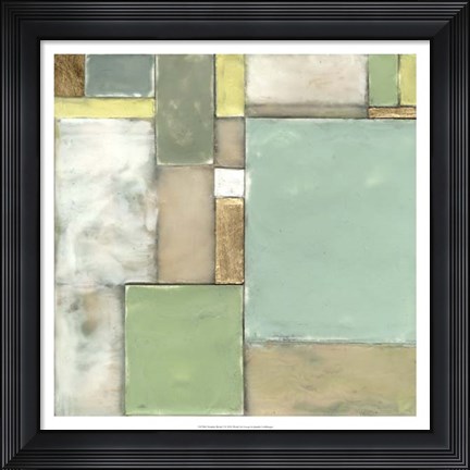 Framed Modular Blocks I Print