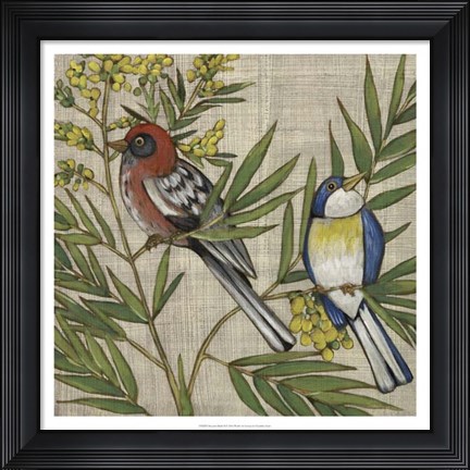 Framed Hanover Birds II Print