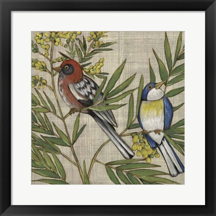 Framed Hanover Birds II Print