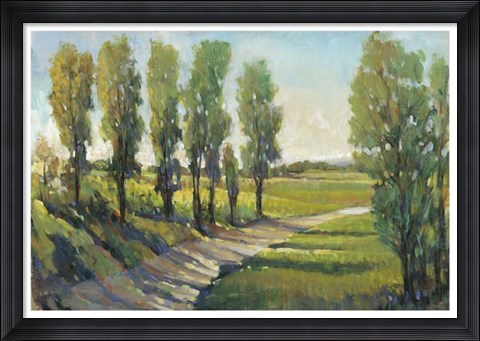 Framed Lush Landscape I Print