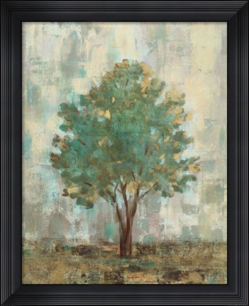 Framed Verdi Trees II Print