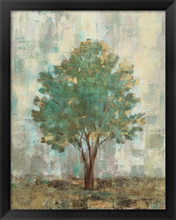 Framed Verdi Trees II Print