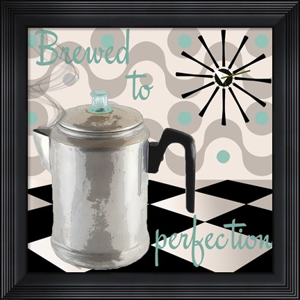 Framed Fifties Kitchen V Print