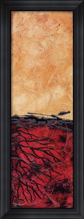 Framed Tree with Roots III Print