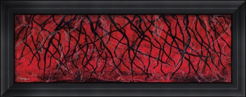 Framed Tree with Roots V Print