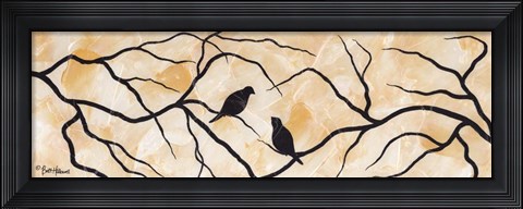 Framed Your Love Warms My Heart Print