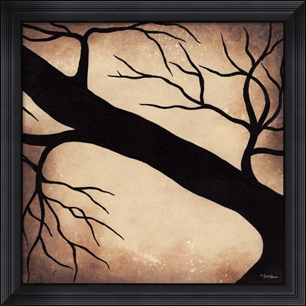 Framed Ode to Poe III Print