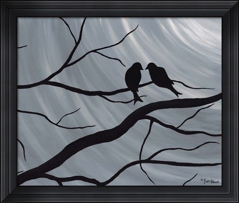 Framed Winter Secrets IV Print