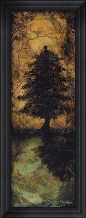 Framed Reflections and Shadows I Print