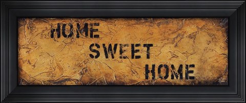 Framed Home Sweet Home Print