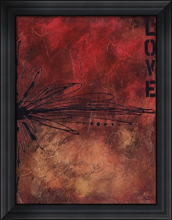 Framed Love is Like Oxygen Print