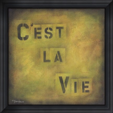 Framed French Battle Cry Print