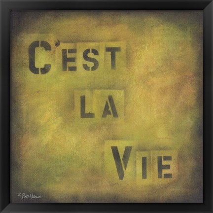 Framed French Battle Cry Print