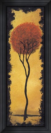 Framed Rainbow Connection - Orange Print