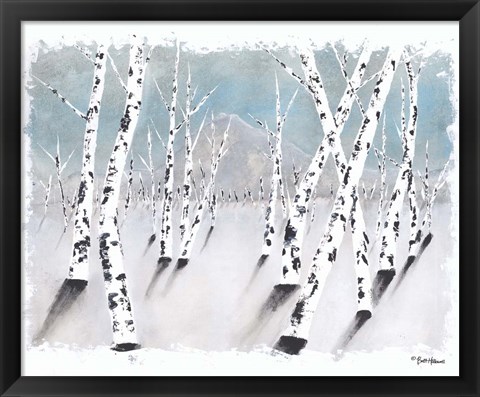 Framed Dreaming of Aspen Print