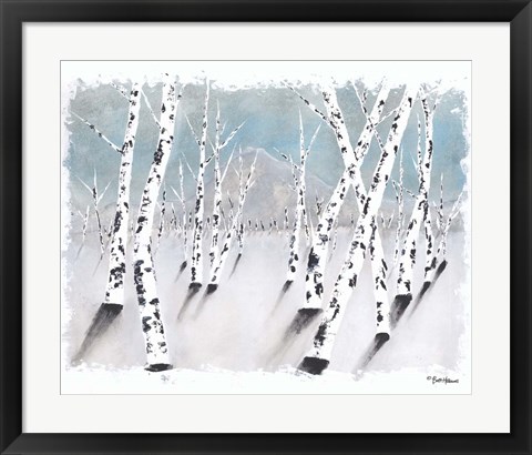 Framed Dreaming of Aspen Print