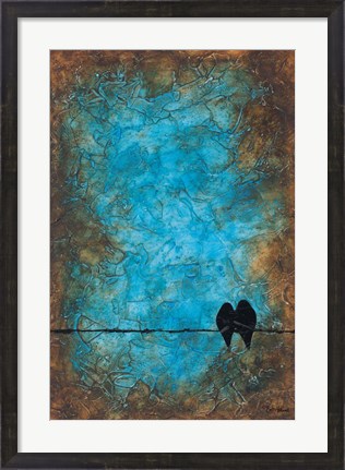 Framed Not So Blue With You Print