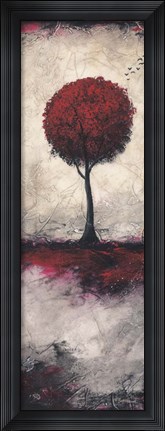 Framed Beckoning of Red&#39;s Past I Print