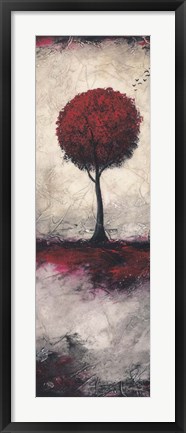 Framed Beckoning of Red&#39;s Past I Print