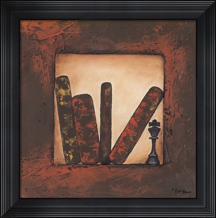 Framed King for the Moment II Print