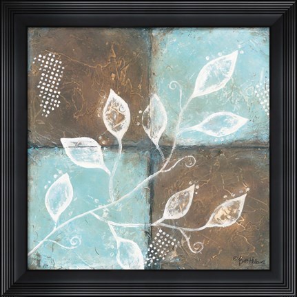 Framed Patchwork Seasons II Print