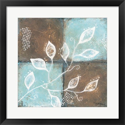 Framed Patchwork Seasons II Print