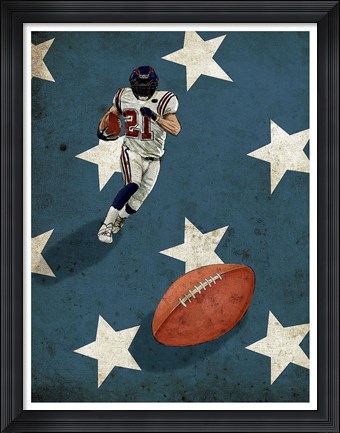 Framed American Sports: Football 2 Print