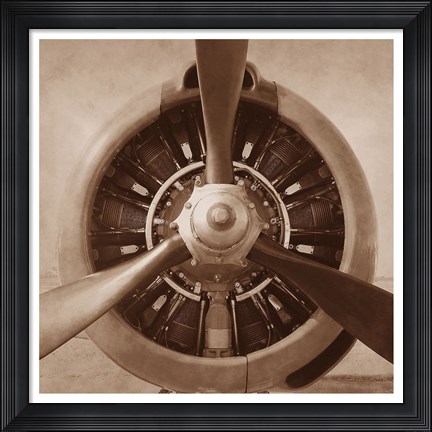 Framed Aviation 2 Print