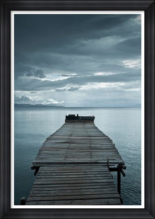 Framed Dock 1 Print