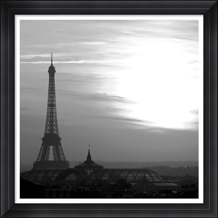 Framed Eiffel Tower View 2 Print