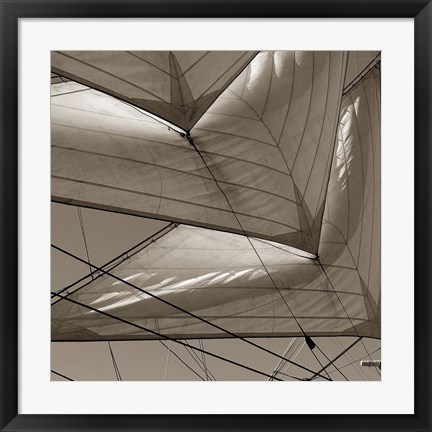 Framed Sails Print
