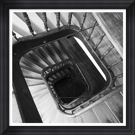 Framed Spiral Staircase No. 8 Print