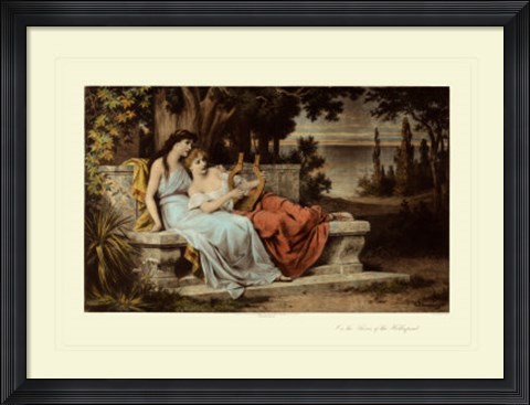 Framed on the Shores of the Hellespont Print