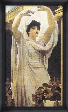 Framed First Whisper of Love [Lge] Print