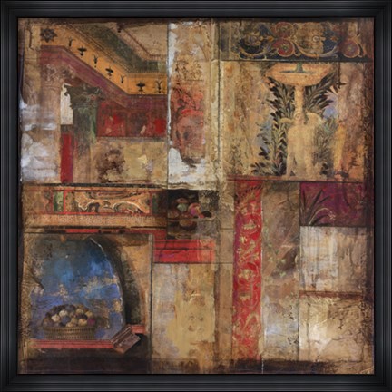 Framed Fragments Of Rome Iv Print