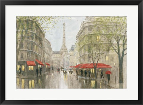 Framed Impression of Paris Print