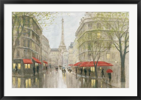 Framed Impression of Paris Print