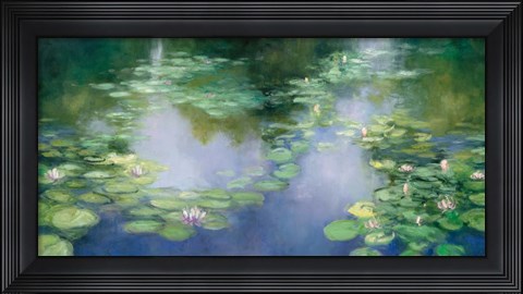 Framed Blue Lily III Print