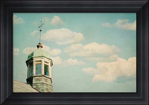 Framed Blissful Country II Print