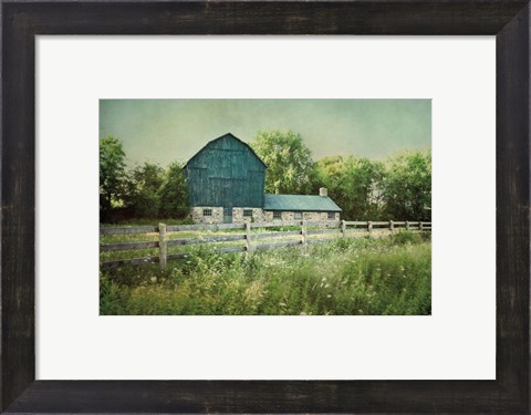 Framed Blissful Country III Print