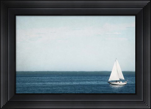 Framed Calm Days II Print