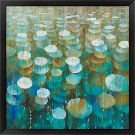 Framed Rain Drops Print