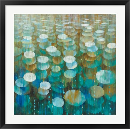 Framed Rain Drops Print