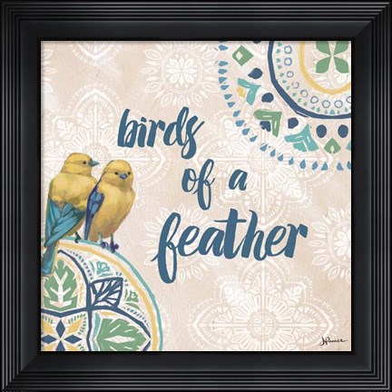 Framed Fly Away V Print
